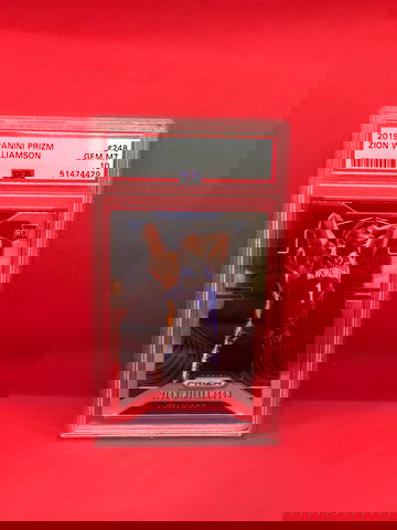 PSA 10 2019 Panini Prizm Zion Williamson Rookie!!! Pelicans!!!