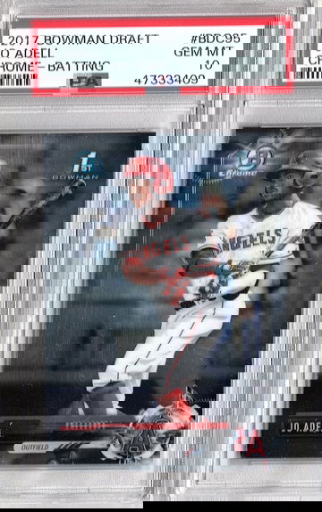 2017 Bowman Chrome Draft Jo Adell PSA 10