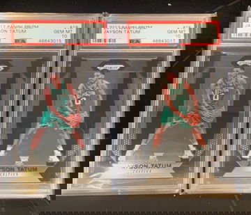 Jayson Tatum PSA 10 (x2)