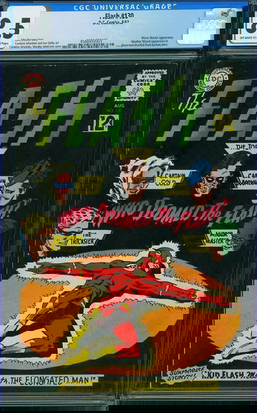 FLASH #130, CGC 8.5 VF+