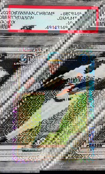 2020 Bowman Chrome Mega Box Robert Puason PSA 10