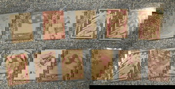 11 Card Errict Rhett 1/1 1 Of 1 One Printing Plate Lot Florida Gators Tampa Bucs