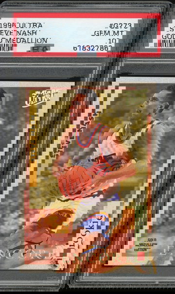 1996 Fleer Ultra Gold Medallion Steve Nash PSA 10 RC Rookie #G273 