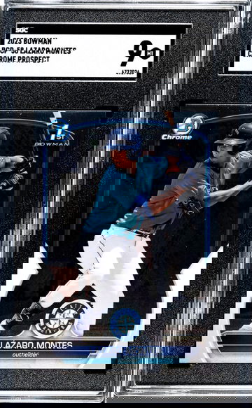 2023 Bowman #BCP-58 Lazaro Montes Chr. Pros. SGC 9