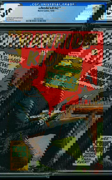 RAWHIDE KID #42, CGC 5.0 VGF