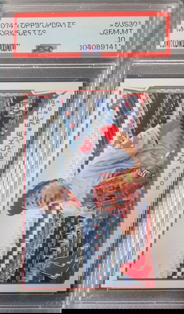 2014 Topps Update Mookie Betts PSA 10