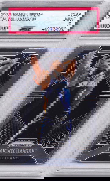 Zion Williamson 2019 Prizm PSA 9