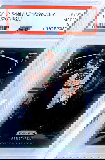 2019-20 Chronicles Prizm Tacko Fall Rookie Card RC #502 PSA 9 MINT Celtics 