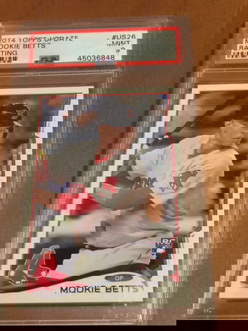 Mookie Betts Topps Update Rookie