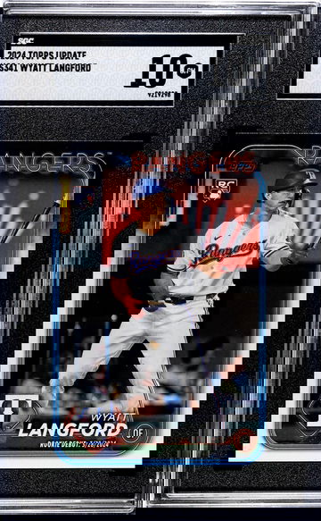 2024 Topps Update #US341 Wyatt Langford SGC 10