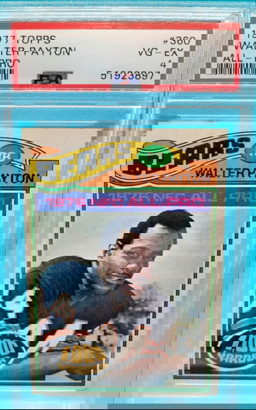 1977 Topps #360 Walter Payton PSA 4