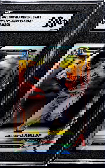 2021 Bowman Chrome Draft BDC-194 Jordan Lawlar Refractor