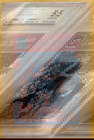 2016 optic holo Devin Booker white sparkle 