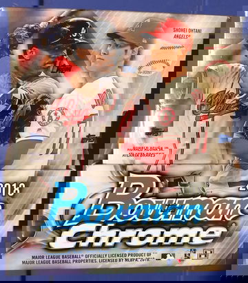 2018 Bowman Chrome Baseball Master Box Factory Sealed - Two  (2) Chrome Autos - Ohtani, L. Robert + more
