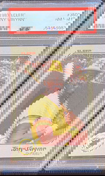 1983 Fleer Tony Gwynn #360, Rookie RC, PSA 8 NM-MT, new slab