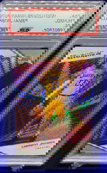 2018 Panini Revolution Lebron James - PSA 10