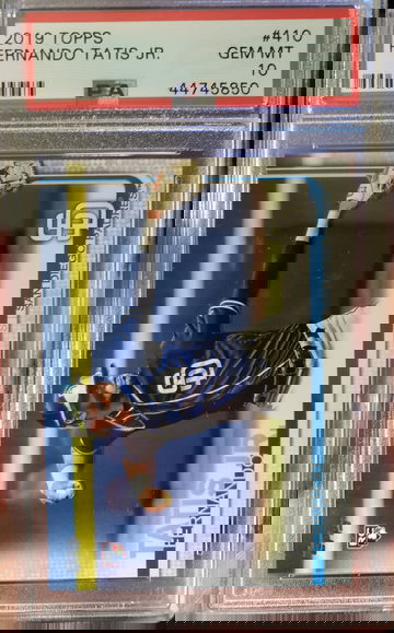 2019 Topps Fernando Tatis Jr RC PSA 10