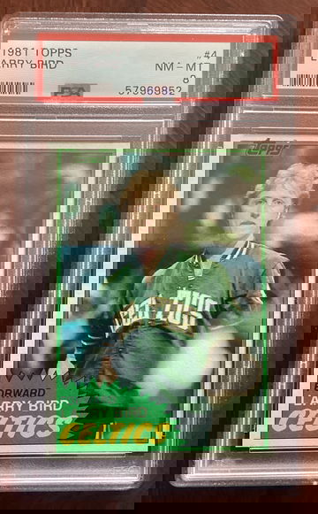 1981 Topps Larry Bird #4