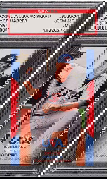 2009 Upper Deck USA Box Set Bryce Harper ROOKIE #USA30 PSA 10 GEM MINT