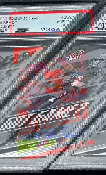 2020 Mosaic Tom Brady Got Game? PSA 9