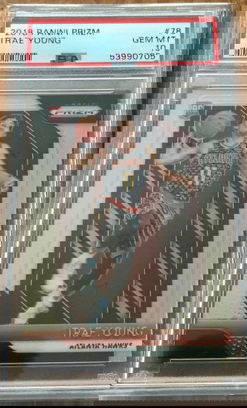 2018 Panini Prizm Trae Young #78 PSA 10