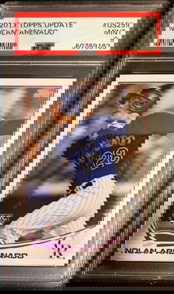 2013 Topps Update US259 Nolan Arenado RC Rookie PSA 9 Mint