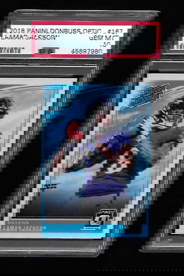 2018 DONRUSS OPTIC LAMAR JACKSON