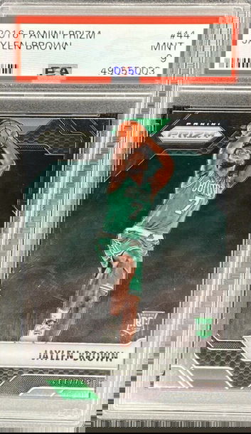 2016 Panini Prizm #44 Jaylen Brown Celtics RC Rookie PSA 9 MINT