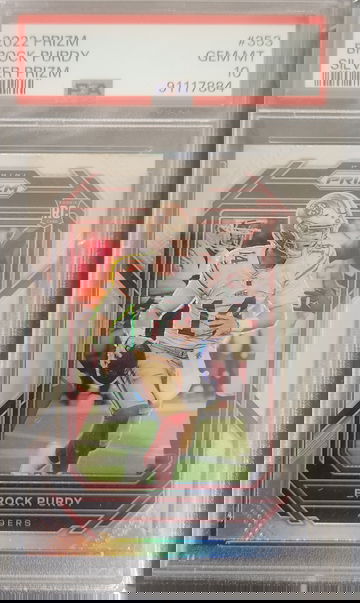 2022 Prizm Brock Purdy Silver Prizm PSA 10