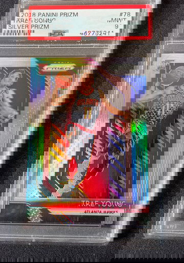 2018 Panini Prizm Trae Young Silver RC PSA 9