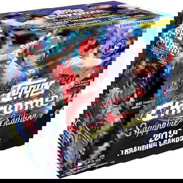 2019 Topps Chrome Sapphire Sealed Box