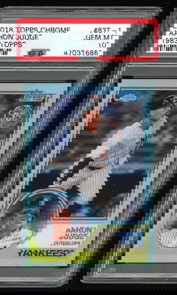 2018 Topps Chrome Aaron Judge