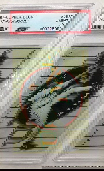 1994 Upper Deck Classic Alumni Alex Rodriguez PSA 9