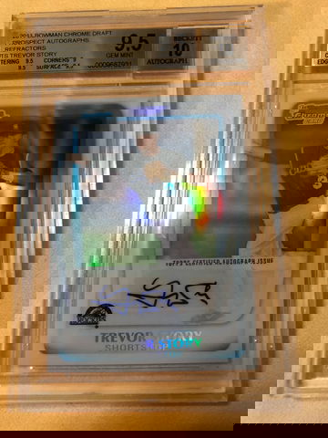 2011 Trevor Story 1st BC refractor #500