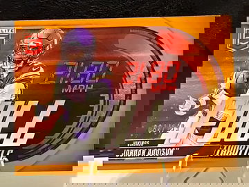 Jordan Addison  2025 Donruss Elite FOTL  Full Throttle  /199  Minnesota Vikings