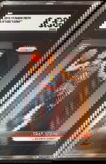 2018 Panini Prizm Trae Young SGC 8.5