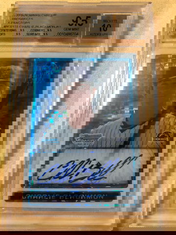 Charlie Blackmon 2009 BC xfractor auto True Gem