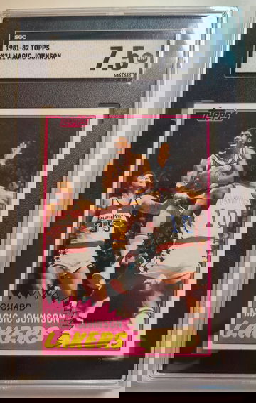81-82 Topps Magic Johnson