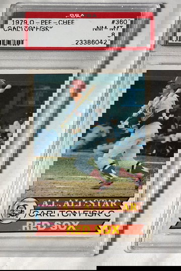 1979 O-PEE-CHEE #360 CARLTON FISK  NM- MT 10