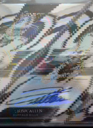 2018 Select Josh Allen Rookie Prizm Auto /35