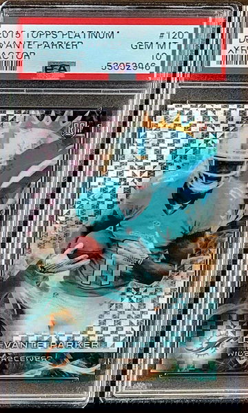 2015 DEVANTE PARKER Topps Platinum Xfractor PSA 10 Rookie RC #120 POP 3