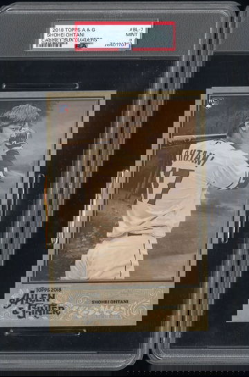 2018 Topps Allen & Ginter Shohei Ohtani Cabinet Box Loader PSA 9