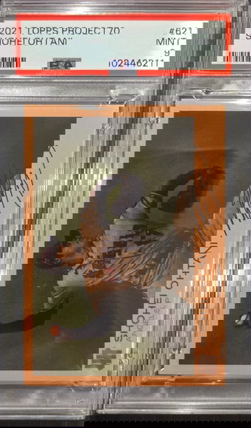 2021 Topps Project 70 Shohei Ohtani PSA 9