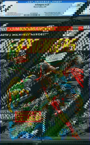 AVENGERS #124, CGC 9.4 NM