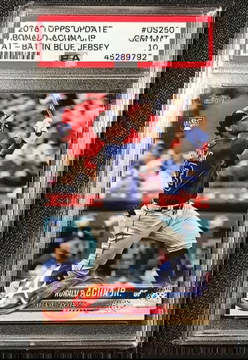 Ronald Acuna Jr. 2018 Topps Update #US250 PSA 10 (45289792)