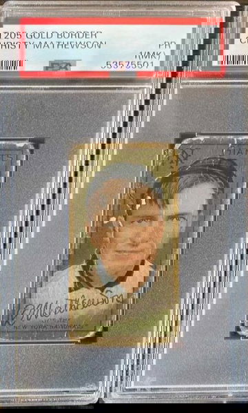 1911 T205 Christy Mathewson PSA 1 (MK)