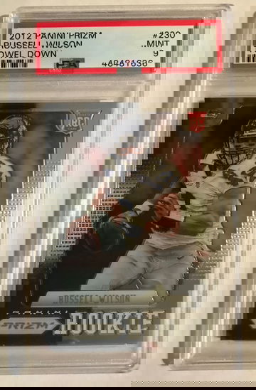 2012 Prizm Russell Wilson psa 9