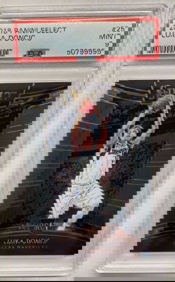 2018 Panini Select Luka Doncic Concourse #25 PSA 9 MINT