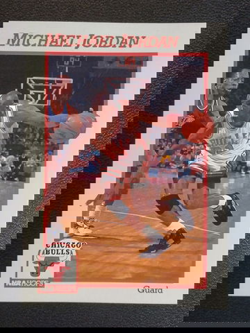 1991 Skybox NBA Hoops Michael Jordan Prototype #004