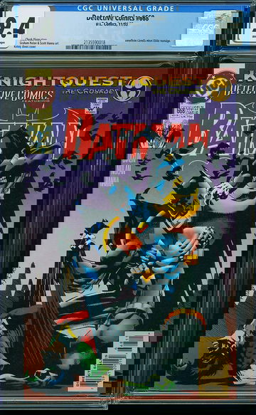 DETECTIVE COMICS #668, CGC 9.4 NM